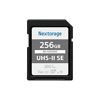 Amazon | Nextorage 日本メーカー UHS-II V60 256GB SDXC SD